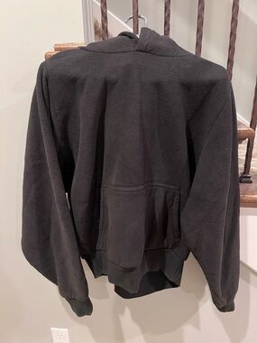 Yeezy Gap Engineered by Balenciaga Polar Fleece Hoodie Black Men’s Size Large